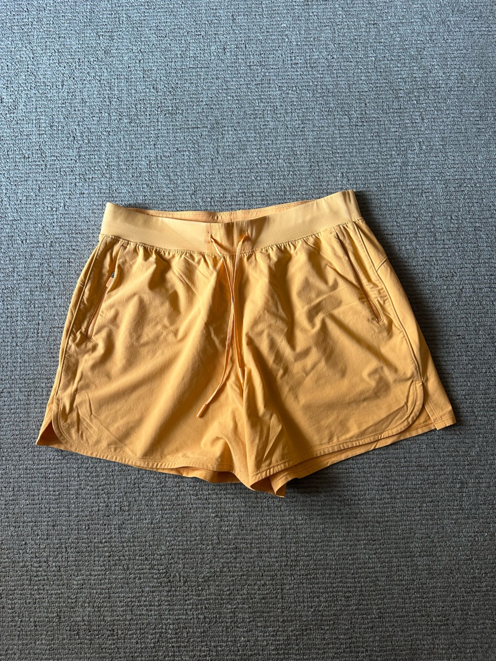 lululemon athletica Women's Peach-Orange Athletic Shorts